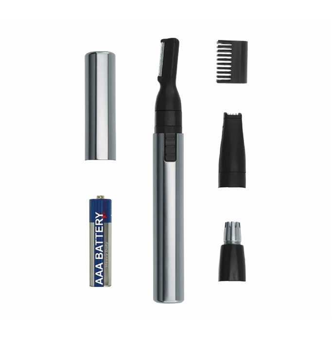 Wahl Micro Groomsman Recortadora Facial Higiénica con Accesorios