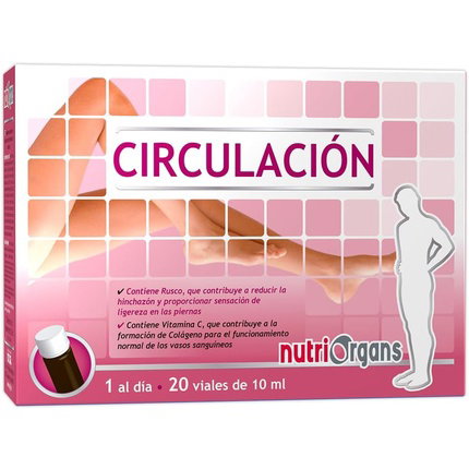 TONGIL Nutriorgans Circulación 20 Viales