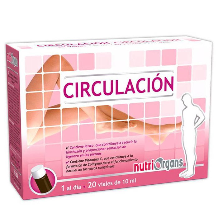 TONGIL Circulación Viales Nutriorgans 20 viales TONGIL Circulación Viales Nutriorgans 20 viales