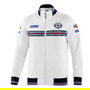 Sparco Sudadera Con Cremallera Martini Racing Blanca S01278MRBI2M 100% Algodón 300 G/M2