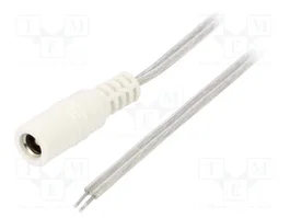 BQ CABLE Cable de alimentación plano de 5m, DC 5,5/2,5