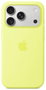 Apple Funda de silicona con MagSafe para iPhone 17 Pro - Amarillo neón