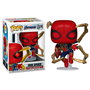 Funko Figura POP Marvel Vengadores Endgame Iron Spider with Nano Gauntlet 9cm Caja Regalo Vinilo