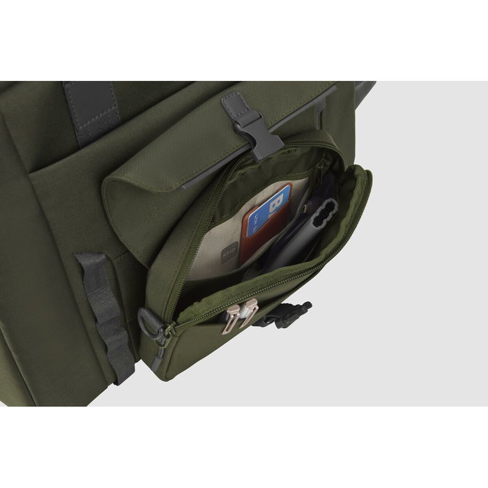 HP Bolsa Modular para Portátiles de 15,6 pulgadas, Verde y Gris, 9J4C2AA