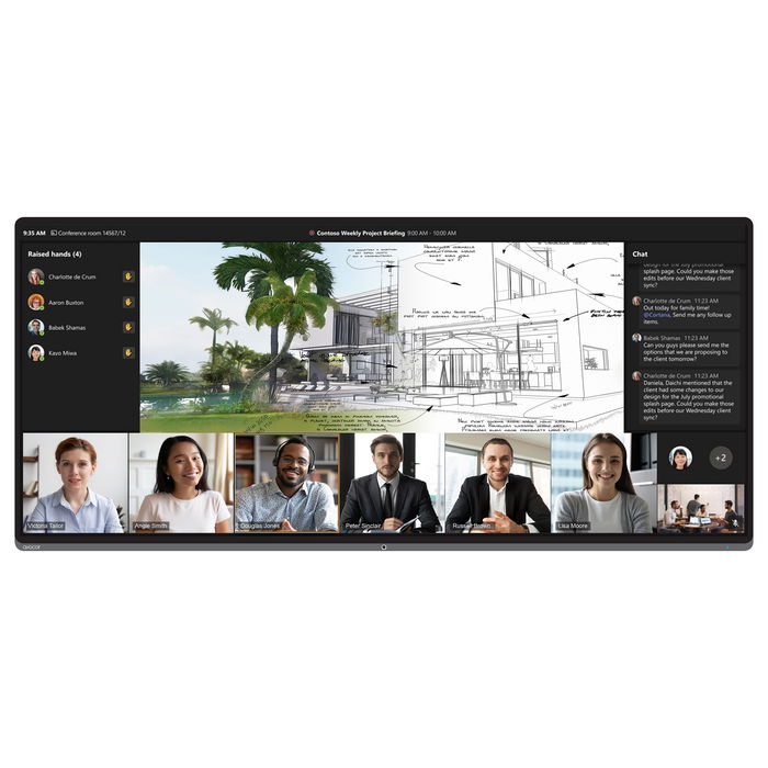 Avocor AVL-1050-T Pantalla Táctil 105" 5K Ultra HD 21:9 LCD Direct-LED 5120x2160 400 cd/m² 60Hz 4xHDMI USB-C Touch