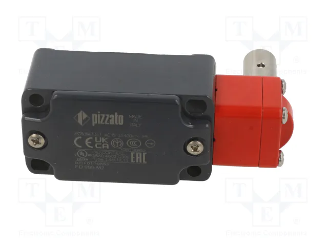 PIZZATO ELETTRICA Interruptor de seguridad de bisagra FD NC x2 IP67 PIZZATO ELETTRICA Interruptor de seguridad de bisagra FD NC x2 IP67