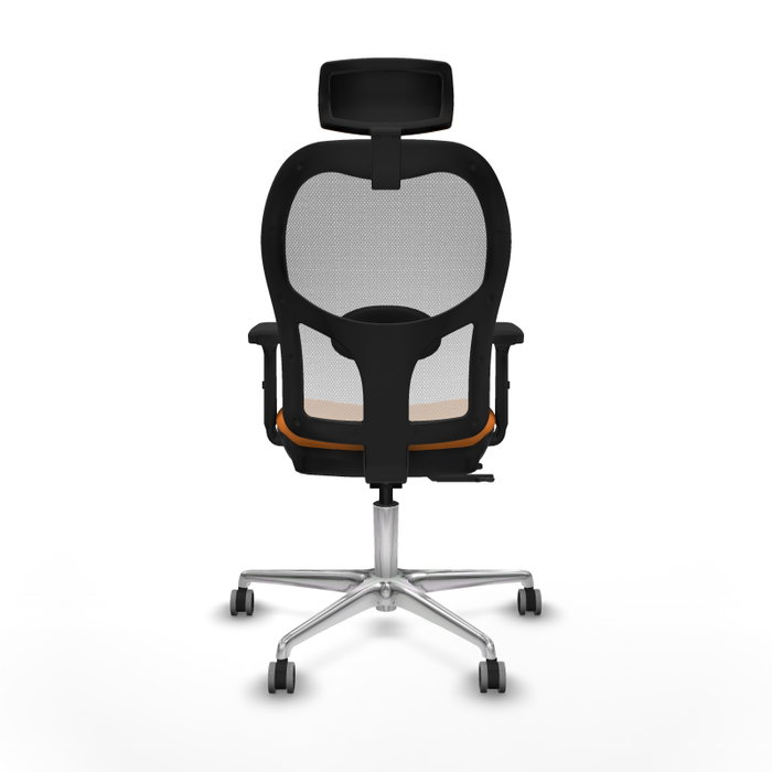 PIQUERAS Y CRESPO Silla de oficina Jorquera Naranja y Blanco PIQUERAS Y CRESPO Silla de oficina Jorquera Naranja y Blanco