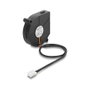 DeLOCK Ventilador radial 12V CC 60x60x15mm 3 Pin Negro