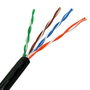 Aisens Bobina de Cable de Red Cat.5e UTP AWG24 Exterior Negro 305m