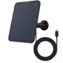 Reolink Solar Panel 2 Panel Solar 5.8W, Negro, Exterior, IP65, Compatible con Argus 3, Go, Duo y Otros Modelos Reolink