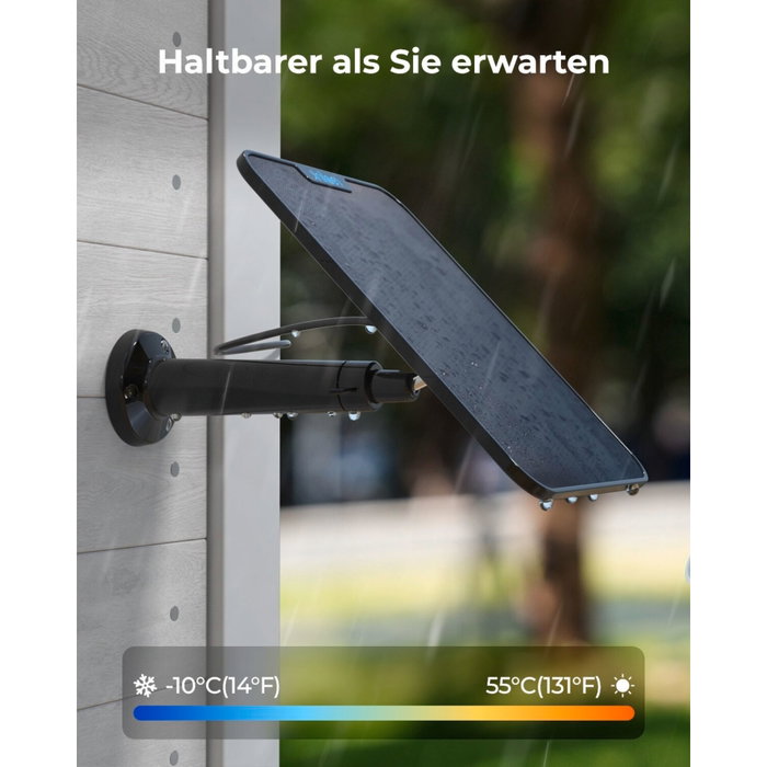Reolink Solar Panel 2 Negro 6W Reolink Solar Panel 2 Negro 6W