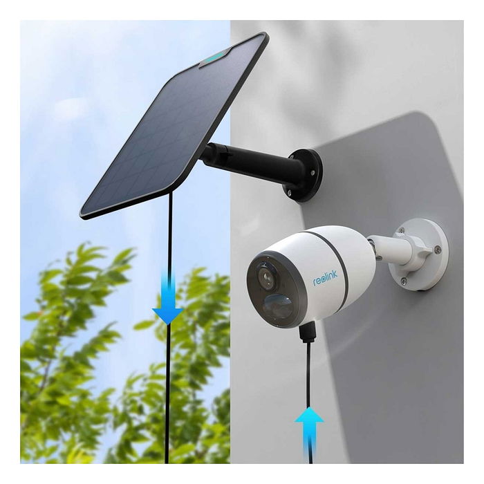 Reolink Panel Solar de 6W Negro