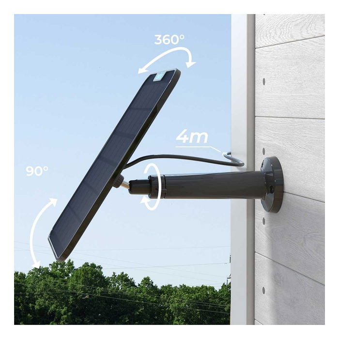 Reolink Panel Solar de 6W Negro