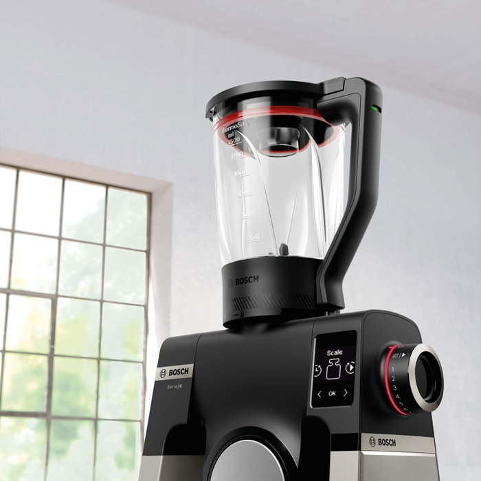 Bosch MUZ S6MX ThermoSafe Jarra de Batidora de Vidrio para MUM Series 6