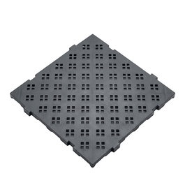 Congost - Loseta Antideslizante Gris 50x50x2,5 cm, Polipropileno, Almacenaje y Transporte