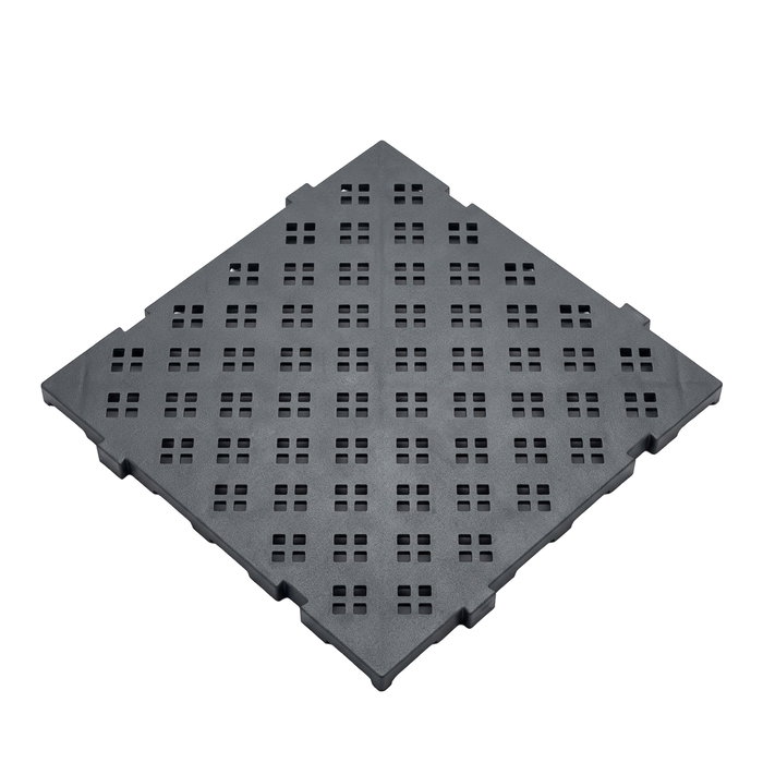 Congost - Loseta Antideslizante Gris 50x50x2,5 cm, Polipropileno, Almacenaje y Transporte
