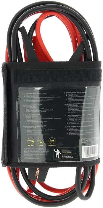 Michelin Cables de arranque 9512 16mm² 3M para motores de gasolina hasta 2.5L Michelin Cables de arranque 9512 16mm² 3M para motores de gasolina hasta 2.5L