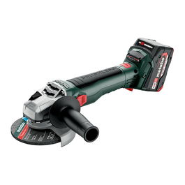 Metabo 613052840 W 18 LT BL 11-125: Amoladora Angular Inalámbrica 18V 125mm, Motor Brushless 10000 RPM, 1.8kg
