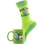 PYRAMID Set Taza y Calcetines Rick & Morty 315ml Talla 36-41
