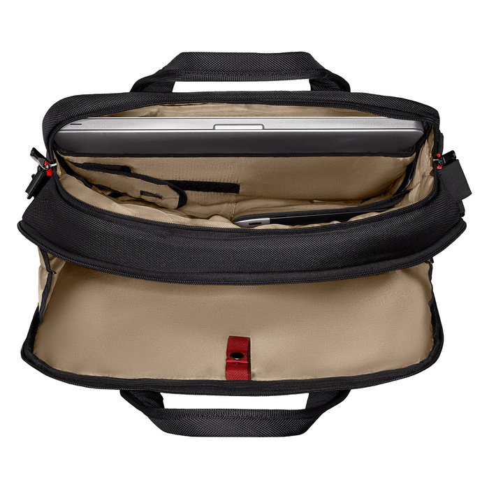 Wenger 653497 Maletín para portátil de hasta 16 pulgadas con bolsillo para tableta, color negro