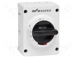 KATKO Interruptor de aislamiento KEM 440 M2, 4 polos, 40A