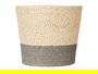Ibergarden Macetero Cuerda 18x16 cm Gris Natural (Set de 24)