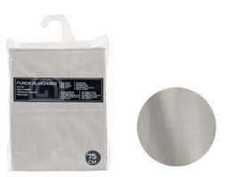Giftdecor Funda Almohada 70x75 cm Gris 100% Poliéster Extra Suave (Set de 24)