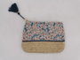 DKD Home Decor Neceser Country Floral Natural y Azul de Fibra y Poliéster