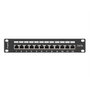 Lanberg PPF5-9012-B Panel de Parcheo 1U de 12 Puertos