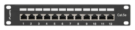 Lanberg PPF5-9012-B Patch Panel 1U de 12 Puertos RJ-45