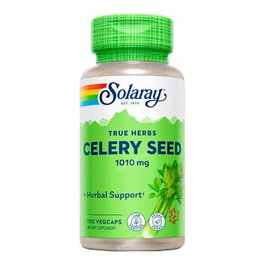 SOLARAY Semilla de Apio (Celery Seed) 505Mg 100 Cápsulas
