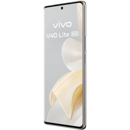 Vivo V40 Lite - Smartphone 5G 8GB RAM 256GB ROM, Pantalla AMOLED Curva 6.78" 120Hz, Cámara Principal 50MP Sony, Batería 5500 mAh Carga 44W, Blanco, Android 14