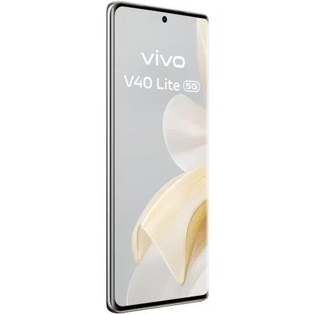 Vivo V40 Lite - Smartphone 5G 8GB RAM 256GB ROM, Pantalla AMOLED Curva 6.78" 120Hz, Cámara Principal 50MP Sony, Batería 5500 mAh Carga 44W, Blanco, Android 14