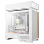 DeepCool CL6600 WH - Caja Mid-Tower Gaming ATX blanca con 3 ventiladores RGB, panel de vidrio, USB-C y kit de refrigeración líquida AIO 360 incluido