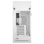 DeepCool CL6600 WH - Caja Mid-Tower Gaming ATX blanca con 3 ventiladores RGB, panel de vidrio, USB-C y kit de refrigeración líquida AIO 360 incluido
