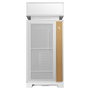DeepCool CL6600 WH - Caja Mid-Tower Gaming ATX blanca con 3 ventiladores RGB, panel de vidrio, USB-C y kit de refrigeración líquida AIO 360 incluido