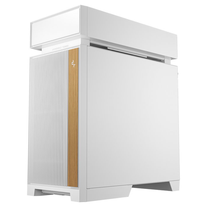DeepCool CL6600 WH - Caja Mid-Tower Gaming ATX blanca con 3 ventiladores RGB, panel de vidrio, USB-C y kit de refrigeración líquida AIO 360 incluido