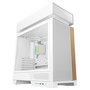 DeepCool CL6600 WH - Caja Mid-Tower Gaming ATX blanca con 3 ventiladores RGB, panel de vidrio, USB-C y kit de refrigeración líquida AIO 360 incluido