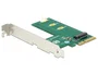 DeLOCK 89561 Tarjeta de expansión PCIe x4 a NVMe M.2 Key M