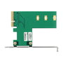 DeLOCK 89561 Tarjeta de Expansión PCIe NVMe M.2 Interna PCI Express x4 Key M Querformat 39 Gbit/s