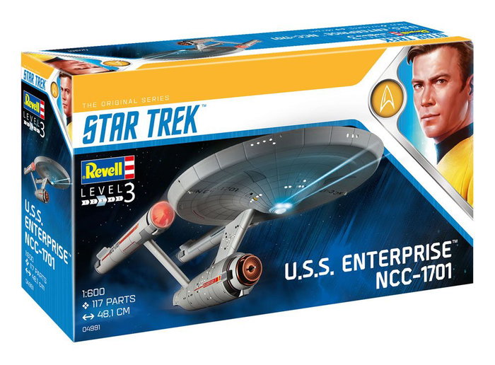 Star Trek TOS Maqueta 1/600 U.S.S. Enterprise NCC-1701 48 cm