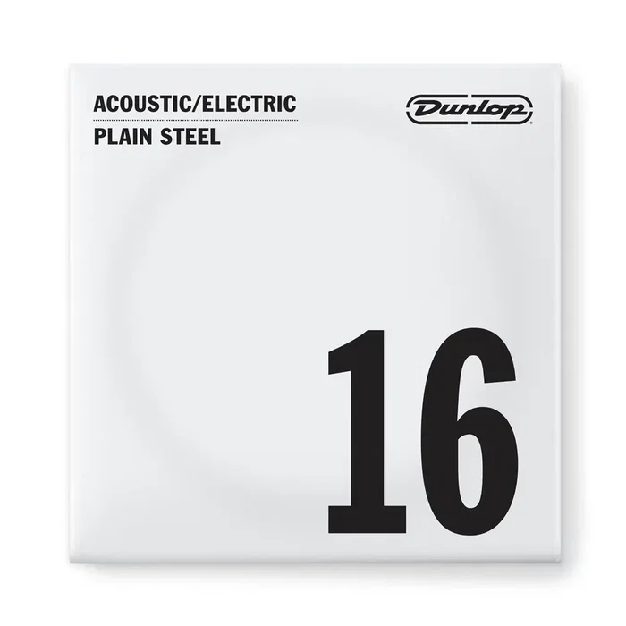 Dunlop Cuerda Individual Plana 016 Set de 12 (Set de 12) Dunlop Cuerda Individual Plana 016 Set de 12 (Set de 12)
