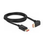 DeLOCK Cable DisplayPort 8K 60 Hz 2 m con conector en ángulo de 90° hacia abajo