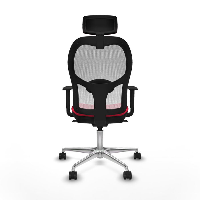 PIQUERAS Y CRESPO Silla de oficina Jorquera Roja y Blanca