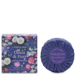 L'ERBOLARIO Jabón Perfumado en Pastilla Danza de Flores, Aroma Floral, 100 ml