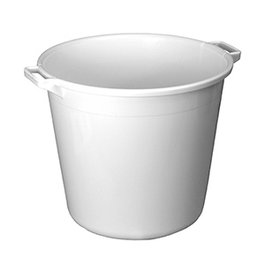 Fervik Oviplas Barreño Alto 50 Litros (50 l) para Almacenaje, Polipropileno, 410 mm Alto x 480 mm Diámetro