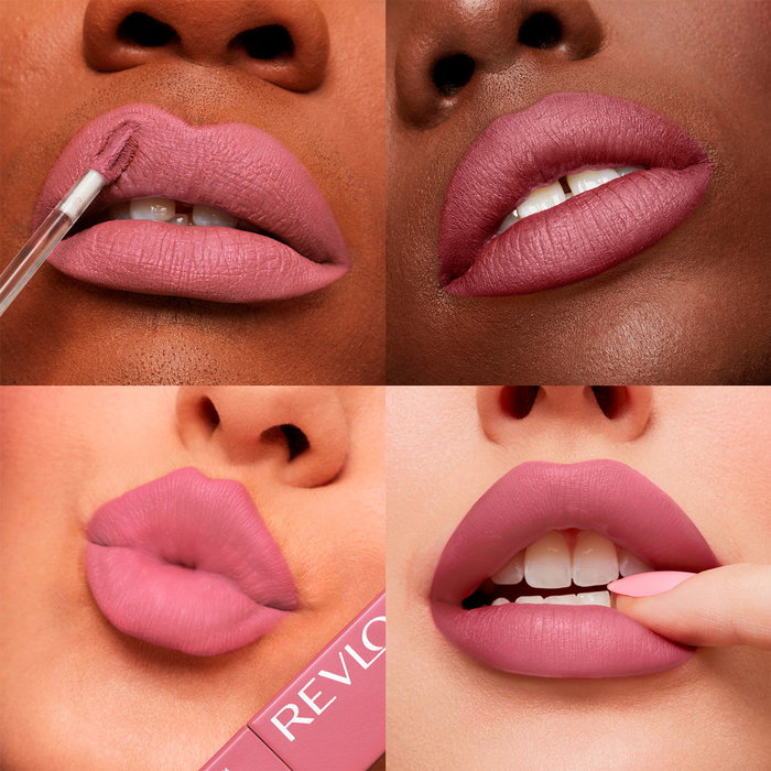 Revlon COLORSTAY LIMITLESS MATTE Labial Líquido Mate Duración 24h Vegano Confort, Tonos Lila #005-Strut, 1 unidad Revlon COLORSTAY LIMITLESS MATTE Labial Líquido Mate Duración 24h Vegano Confort, Tonos Lila #005-Strut, 1 unidad