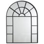 Home Deco Factory Espejo Ventana con Arco Colección Industriel 60x80 cm Metal