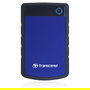 Transcend StoreJet 25H3 HDD Externo 1TB 2.5" USB 3.0, Resistente a Golpes, Negro Azul, SJ25H3B