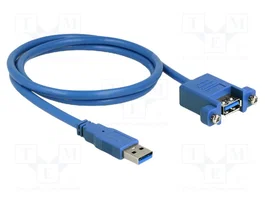 DeLOCK Cable USB 3.2 Gen 1 Tipo A a Tipo A, 1 m, Azul